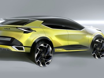  Nowa Kia Sportage na szkicach
